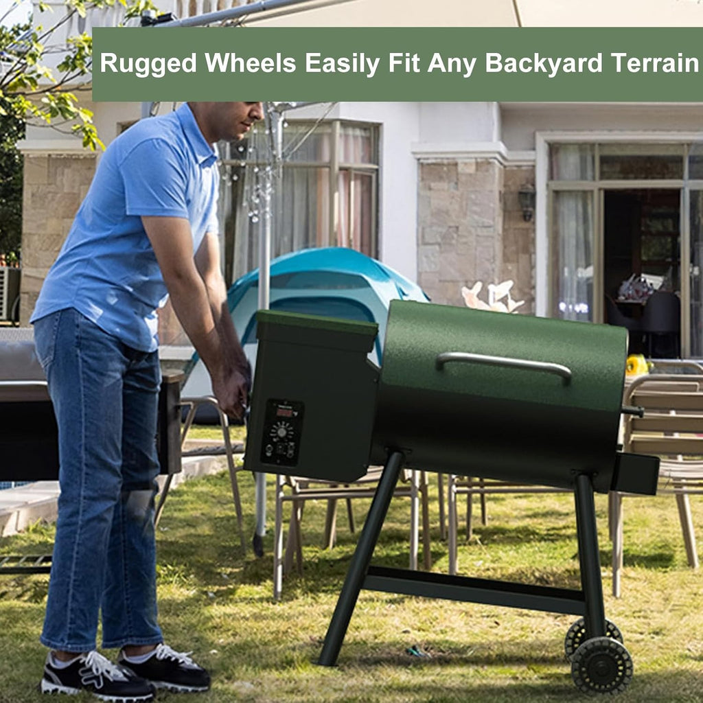 8‑in‑1 Wood Pellet Grill Smoker
