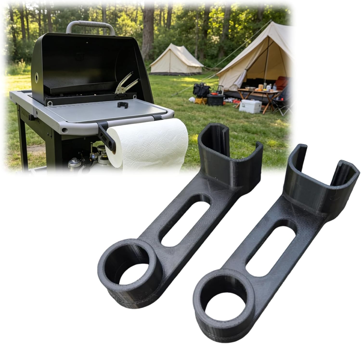 Griddle Paper Towel Holder 2‑Pack