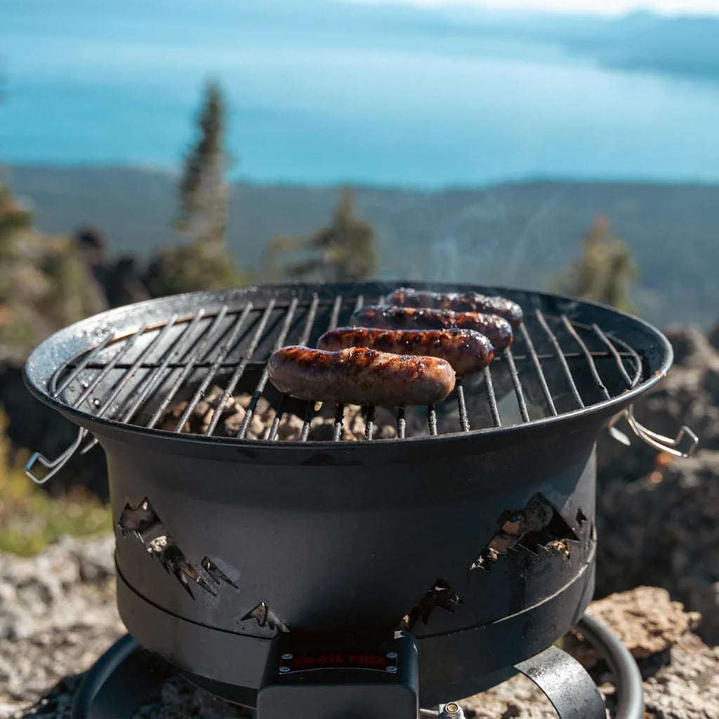 4‑in‑1 Portable Propane Grill Fire Pit