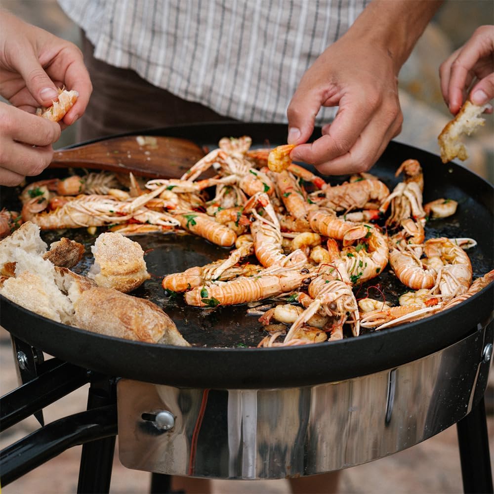 Portable Propane Outdoor Cooker Pan Set