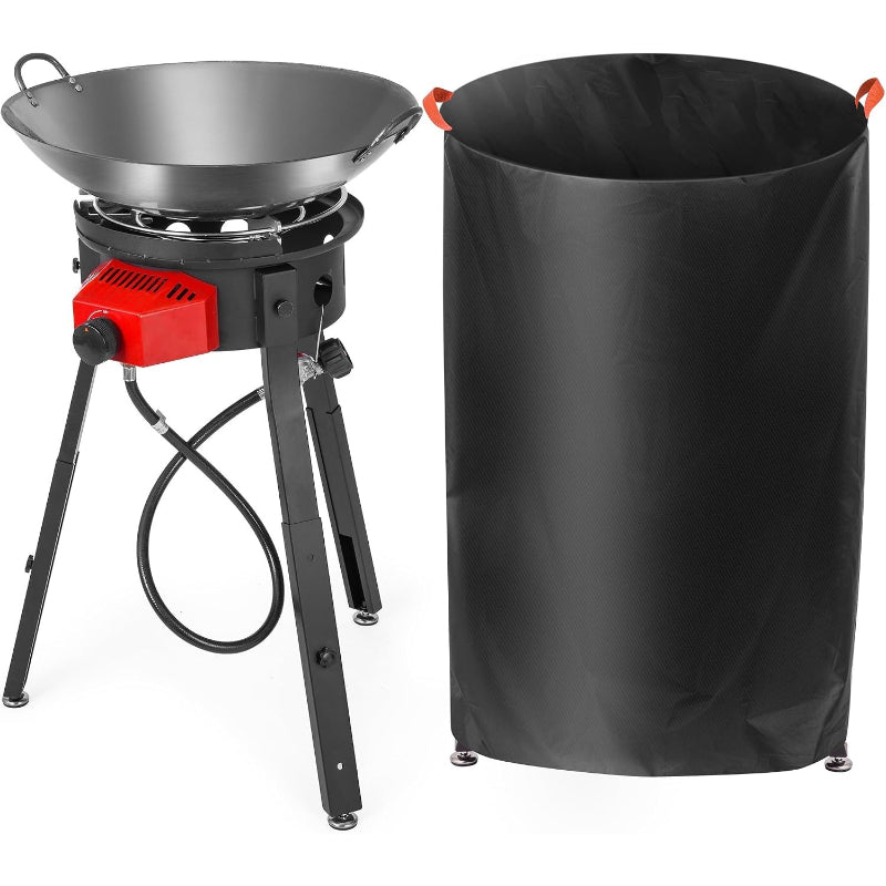 Outdoor Wok Cooker Station Set