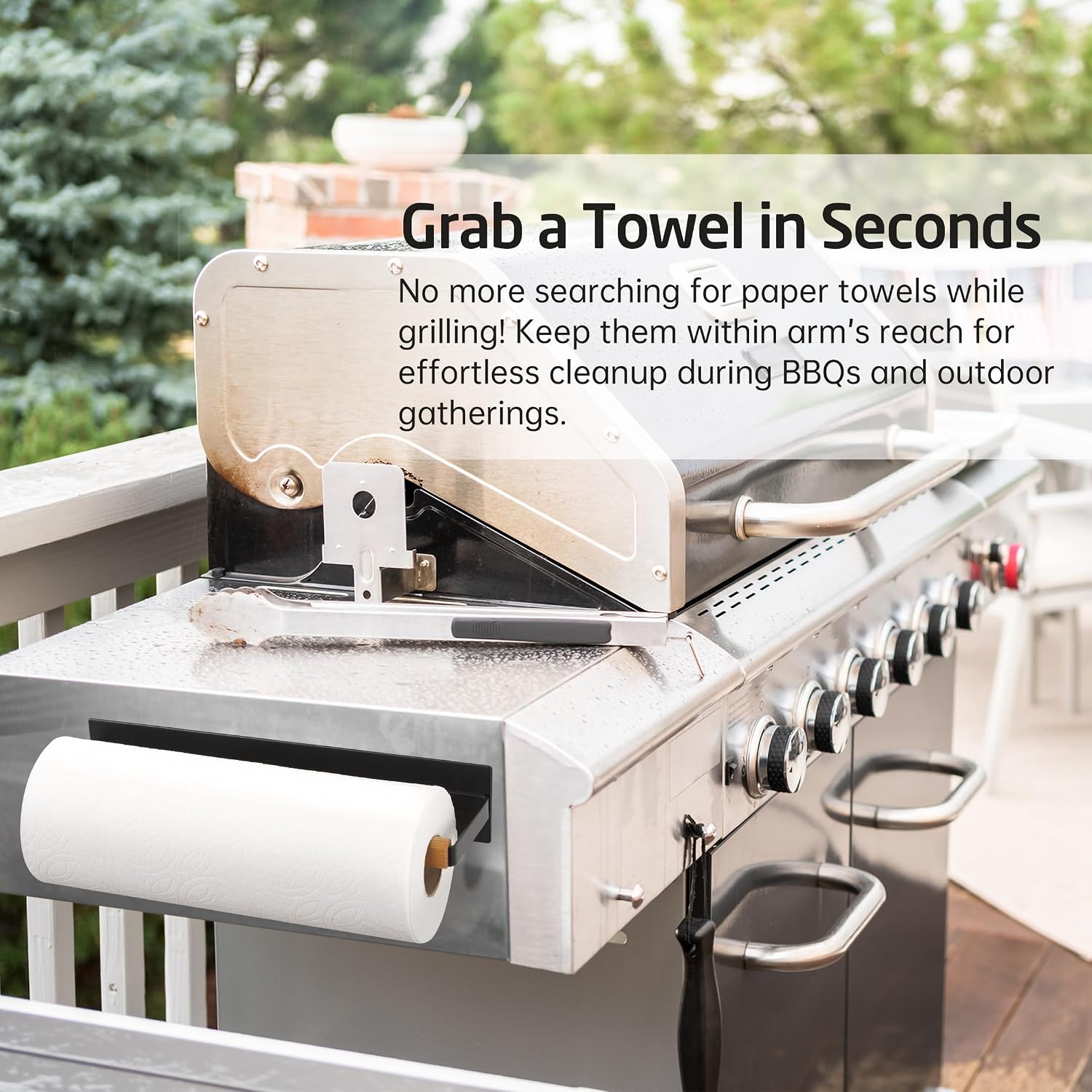 Magnetic Paper Towel Holder