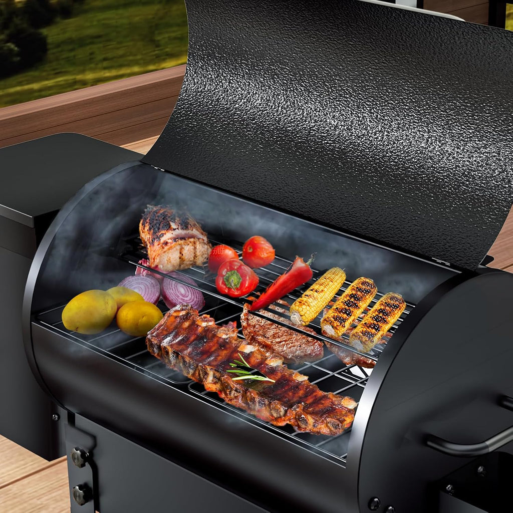 Portable Wood Pellet Grill Smoker