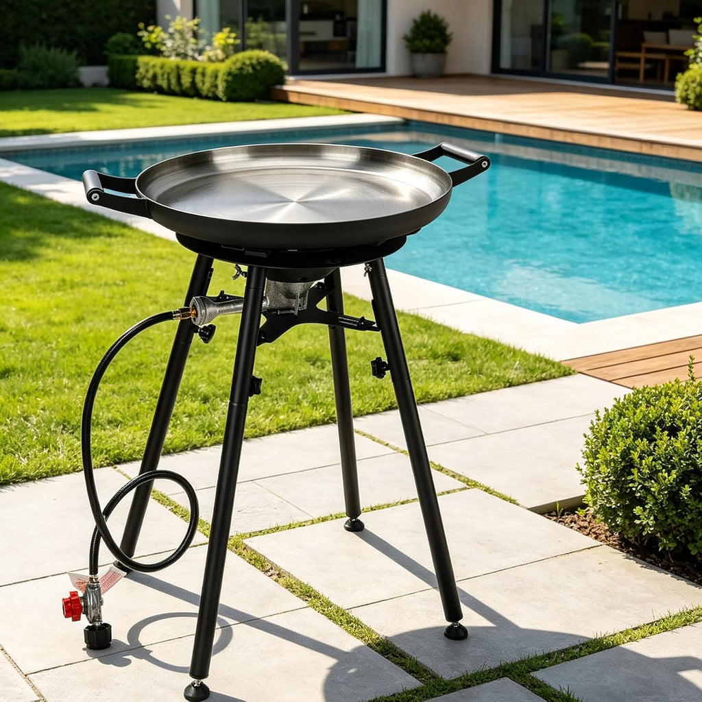 Propane Paella Burner Stand Set