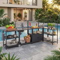 Modular Outdoor Kitchen Island Set