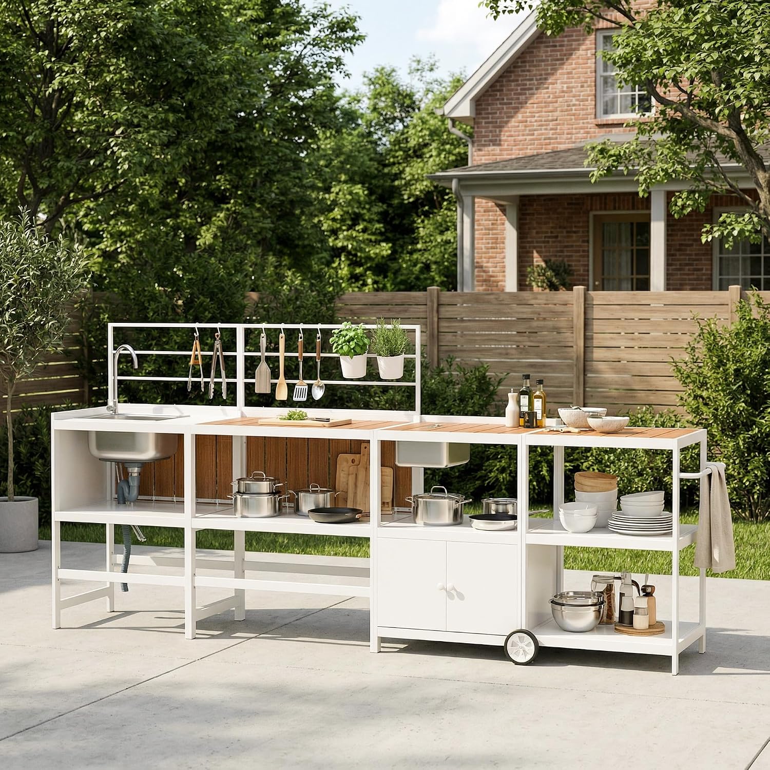 Aluminum Modular Outdoor Kitchen