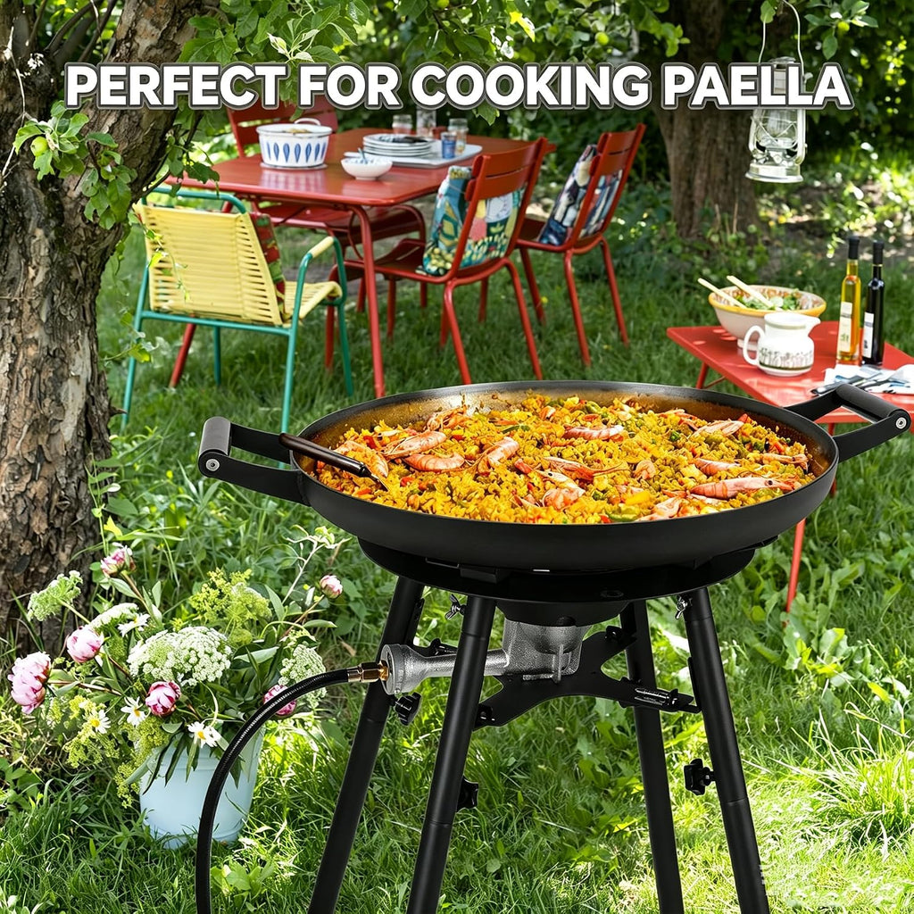 Propane Paella Burner Stand Set